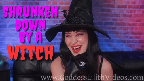 Goddess Lilith - Sadistic Princess - Evil WITCH Goddess Lilith SHRINKS you down!! (POV)