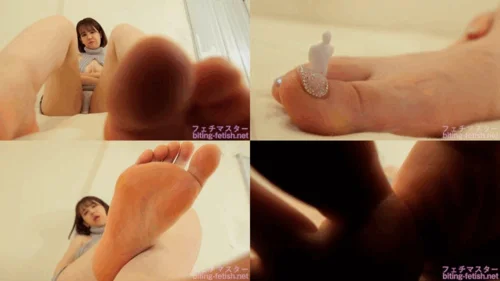 Japanese Asian Biting Mouth Fetish - Emma Chizuru - Miniature - Dwarf Trampled by Massive Bare Feet - 1080p