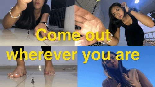 Rise Of The Giantess - Come Out Wherever You Are! Snobby Giantess Serena 4k