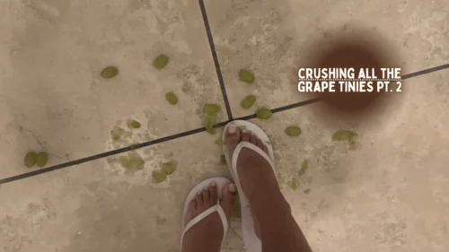 Aria Nicole - Crushing All The Grape Tinies Pt 2 4K