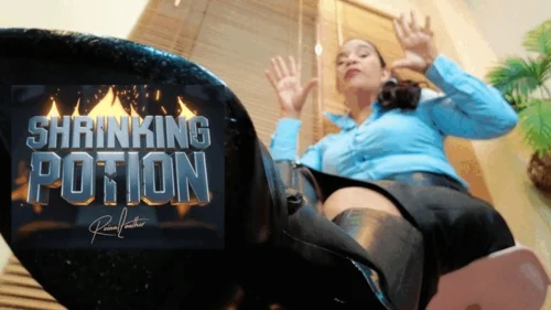 Reinaleather - Shrinking potion , get inside my pocket Reina Leather POV