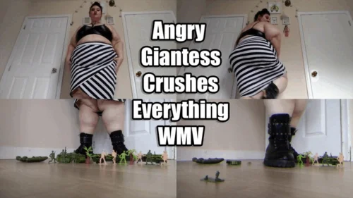 Ssbbw Xutjja's Shameless Gluttony - Angry Giantess Crushes Everything (WMV)