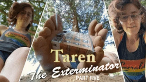 Canadian And Asian Giantess Fantasy - Taren The Exterminator - Part Five - HD 1080p Version