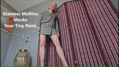 Morinas Fetish Society - Giantess MoRina Mocks Your Tiny Penis - SPH (mobile vers)