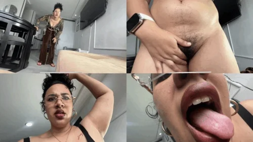 Latinvibes - Cinicluu Giantess Desires with big ass wet pussy and smelly armpits are a lovely fantasy for tiny small men MP4 720P