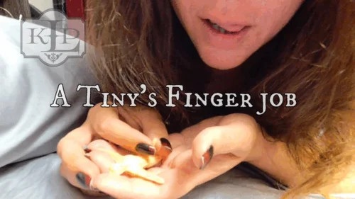 Ladykassandra - A Tiny's Finger Job