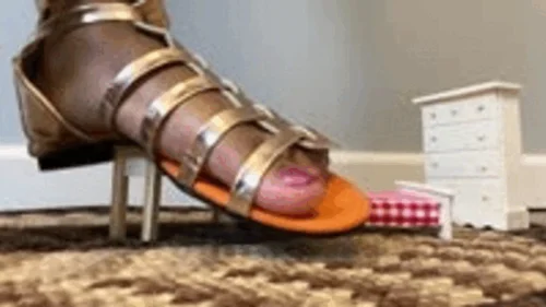 Mxdominionakacrushgoddess Clips - Giantess special effects - giantess destroys tiny human studio apartment 1080 smaller shrinking fetish, crush, foot domination