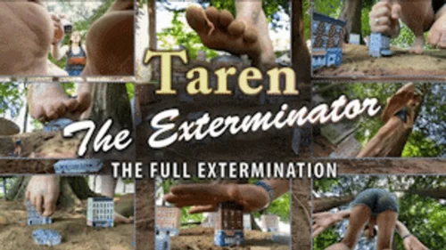 Canadian And Asian Giantess Fantasy - Taren The Exterminator COMPLETE - The Full Extermination - HD 1080p Version