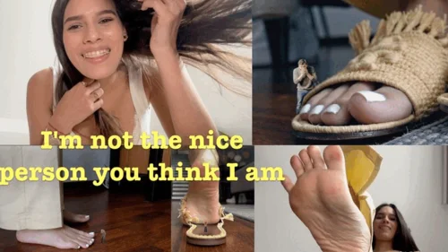 Rise Of The Giantess - I'm not the nice person you think I am - 4k - Giantess Andrea