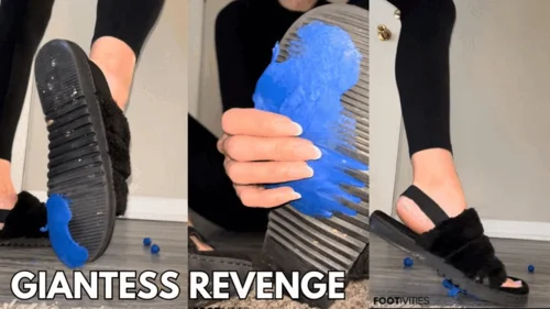Ivys Feet - Giantess Feet Revenge Slipper Crush