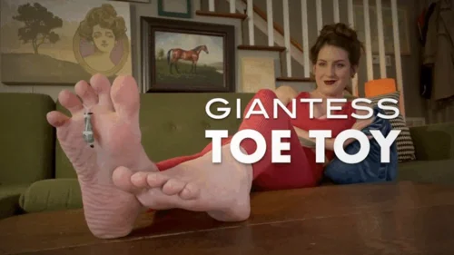Domme Tomorrow - GIANTESS TOE TOY