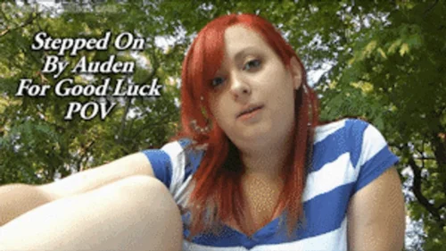 Canadian And Asian Giantess Fantasy - Stepped On By Auden For Good Luck POV - HD 1080p Version