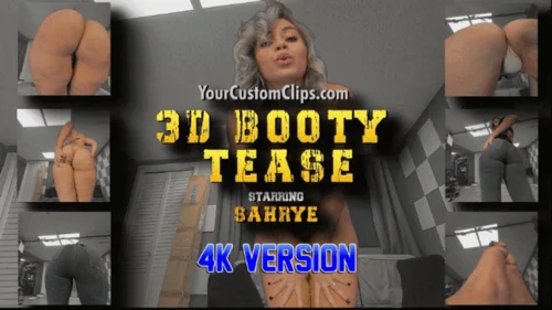 Media Impact Customs - Sahrye Booty Tease 4K