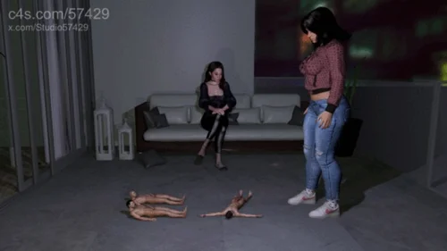 Studio 57429 - Giantess Jumps On Slaves - Trample Stomping
