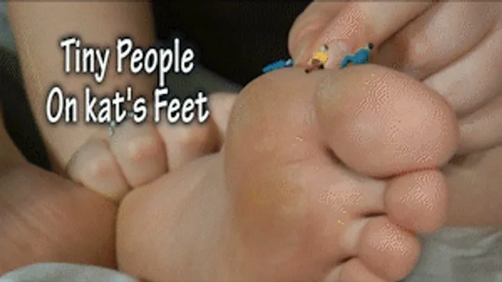 Canadian And Asian Giantess Fantasy - Tiny People On kats Feet - HD 1080p Version