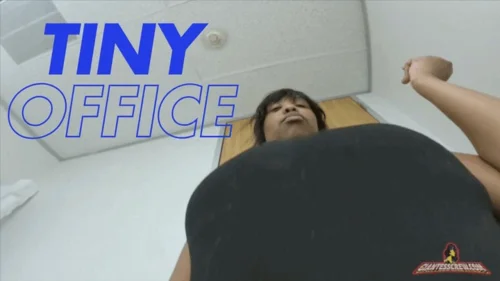 Bigandsmallgirls - Giantess Crew – Jas – Office tiny