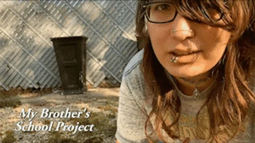 Canadian And Asian Giantess Fantasy - My Brother's School Project - Part One - HD 720p Version