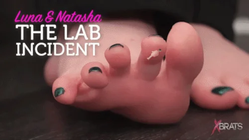 Bratty Foot Girls - Luna & Natasha - The Lab Incident - HD 1080p MP4