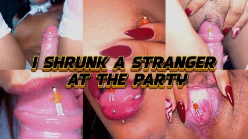 Giantess Latinas - I shrunk a stranger at the party - Agatha