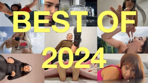 Rise Of The Giantess - BEST OF 2024 4k - stomping, sitting, swallowing, squishing