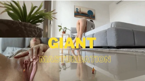 Apriloni1 Giantess - step brother spies on step sister giant