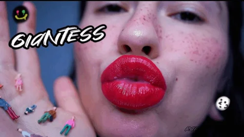 Sweet Mouth Game - Tiny in Giantess hands CUSTOM