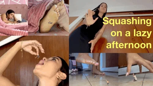 Rise Of The Giantess - Squashing on a lazy afternoon - Latina Giantess Aleksandra 1080
