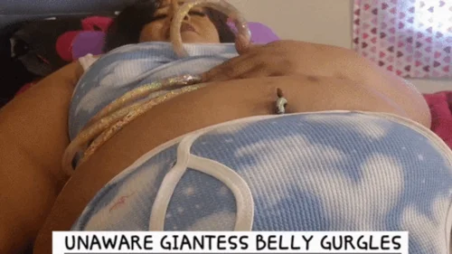 The Rabbit Hole - UNAWARE GIANTESS BELLY GURGLES