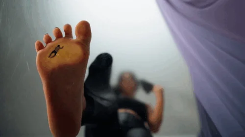 Xgiantess - Giantess Stepsister makes you cum under her feet (JOI)