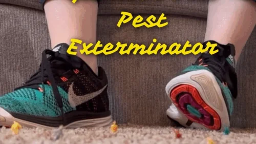 Giantess Cali Productions - Giantess Cali pest exterminator