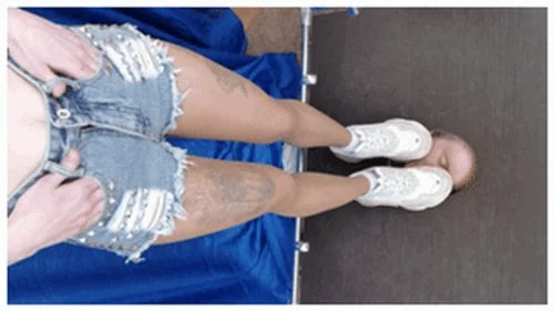 Furious Girls - 18 yo girl tramples my floor-face using dirty Balenciaga sneakers (part 3 of 5), flo424x 2160p