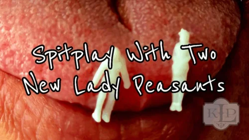Ladykassandra - Spitplay With New Lady Peasants