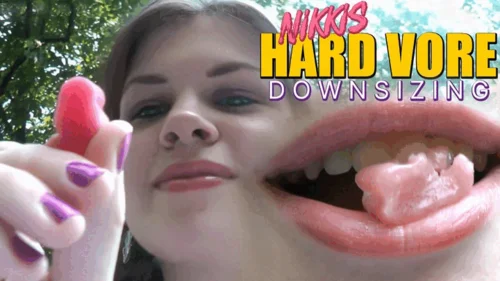 Canadian And Asian Giantess Fantasy - Nikkis Hard Vore Downsizing Slow-mo - HD 1080p Version
