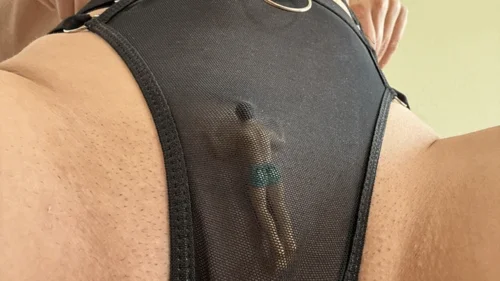 Giantess Tara - Tiny kept in a jar, teased then put in Giantess's sexy mesh lingerie