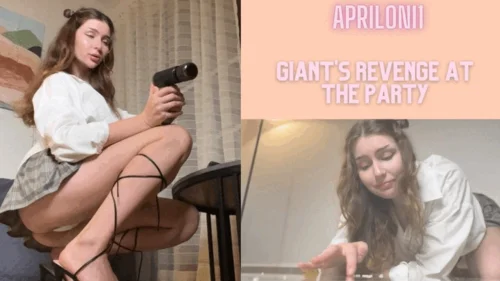Apriloni1 Giantess - Party for a Giant