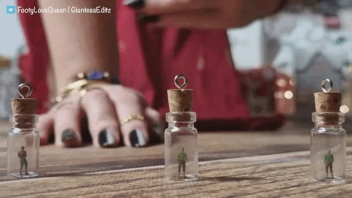 Giantess Footyqueen - Tiny Jar Part 2