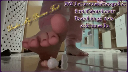 Under My Divine Feet - Dominant dream: Microscopic inferior being to crush