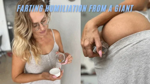 Nadin Milf Giants - fart humiliation from giant