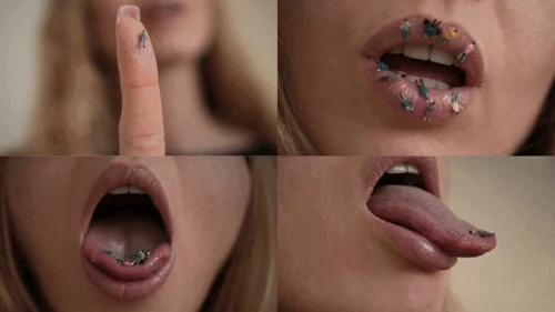 Sexsweetblonde - A TINY PARTY IN A GIANTESS'S MOUTH