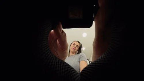 Under Giantess Soles - Olivia - survived tiny man in her sneaker VR 360 8K