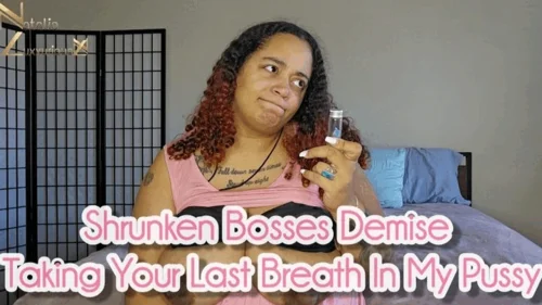 Badass Burping Babes - Shrunken Bosses Demise Taking His Last Breath In My Pussy 4k