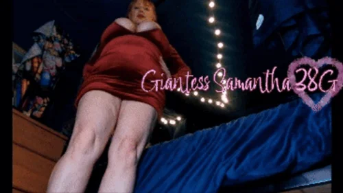 Samantha38g - Giantess Samantha38g crushes the chef from her romantic dinner out on Valentine's Day