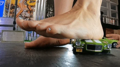 Smash My Cars And Trample Me Flat - Doctor M Playing With Cars