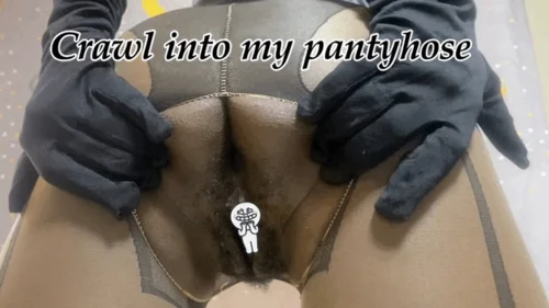Rowanie’s Fetish Bubble - Crawl into Rowanie’s Cooch through her Pantyhose as she spreads her Asshole