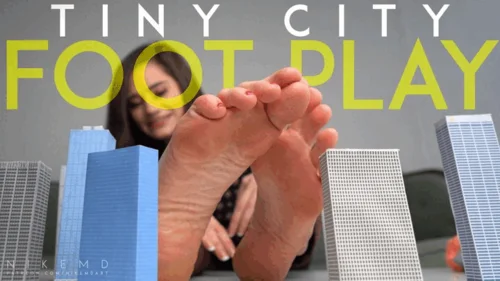 Nikemd Clips - Anastasia - Tiny City Foot Play