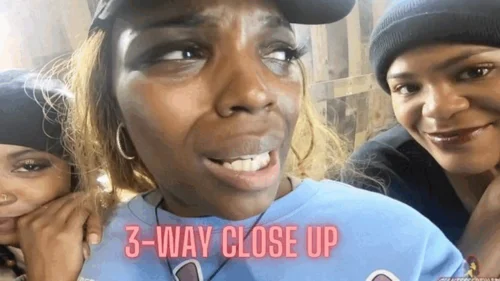 Bigandsmallgirls - Giantess Crew – Princess J – VEE- MIRANDHA – 3- Way Close up