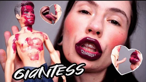 Sweet Mouth Game - Gentle Giantess Dirty kiss 2 CUSTOM