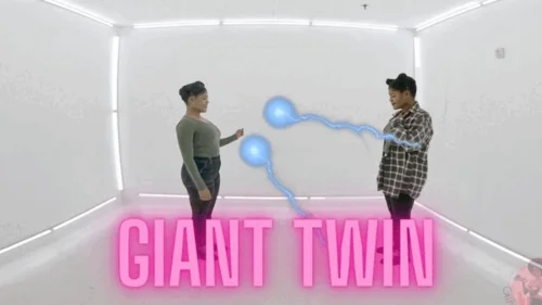 Bigandsmallgirls - Giantess Crew – Princess J – Giant Twin
