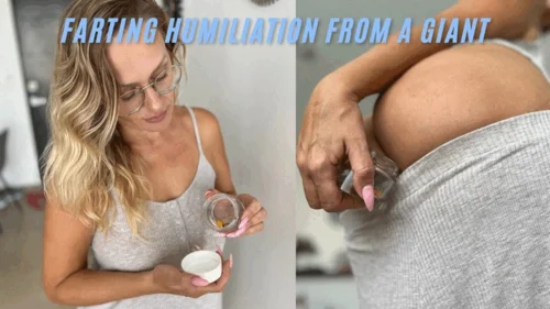 Nadin Milf Giants - Fart humiliation from evil stepmother giantess