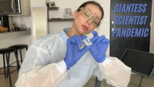 Apriloni1 Giantess - The Giantess Scientist and the New Shorty Virus